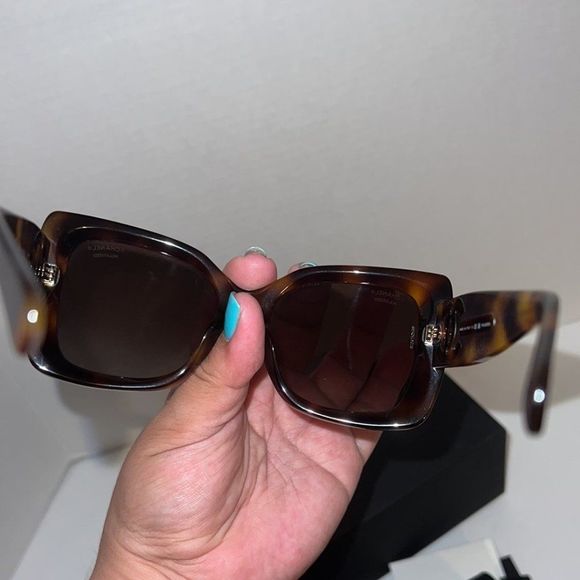 Chanel Ch5494 Trt shn, Brn Polarized Sunglasses - Picture 1 of 8